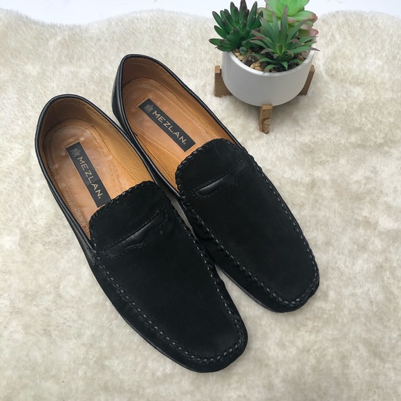 mezlan micro studded loafer